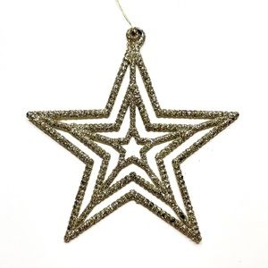 5 Christmas Star Tree Ornaments Christmas Decoration - NWT Gift 🎁